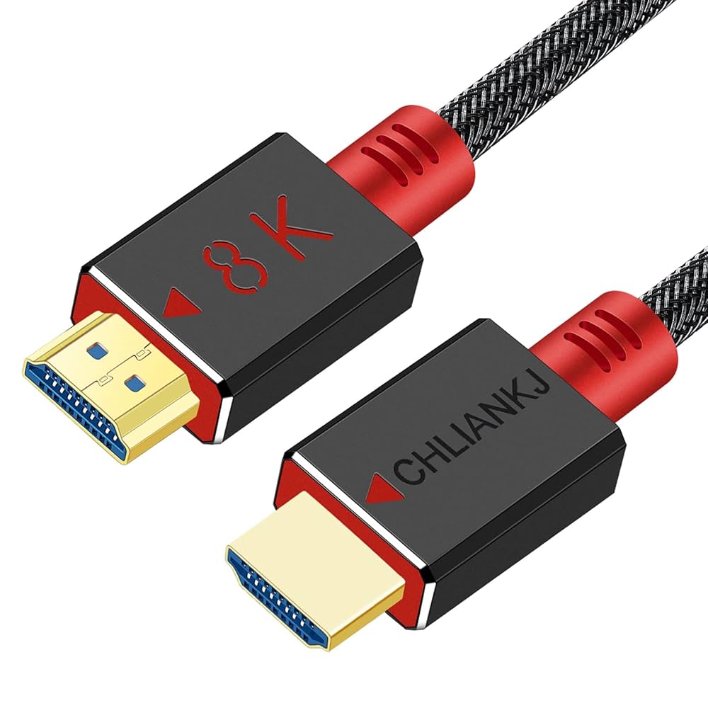 ☆ファイバー8K HDMI ケーブルハイスピード 48Gbps HDMI 黒 Amazon | 8K 4K 光ファイバーHDMI ケーブル 20M 48Gbps ウルトラ